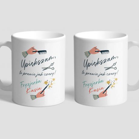 Personalizowany kubek PREZENT DLA FRYZJERKI