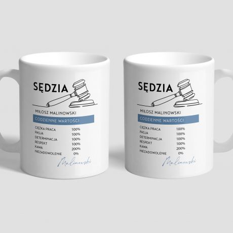 Kubek z wasnym nadrukiem PREZENT DLA SDZIEGO