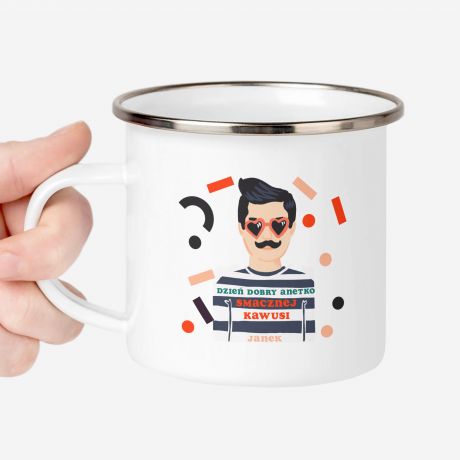 Personalizowany kubek SMACZNEJ KAWUSI