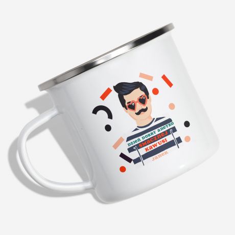 Personalizowany kubek SMACZNEJ KAWUSI