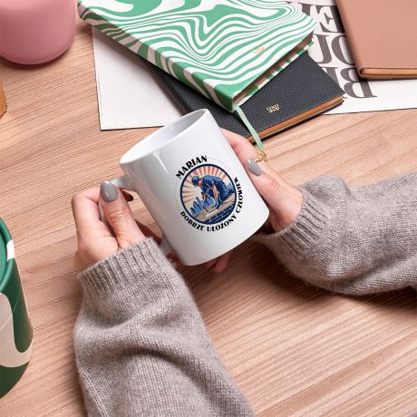 Personalizowany kubek UOONY CZOWIEK prezent dla brukarza kubek personalizowany kubek z wasnym nadrukiem