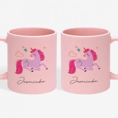 Personalizowany KUBEK Z JEDNOROCEM upominek dla dziewczynki kubek dla dziewczynki prezent dla dziewczynki