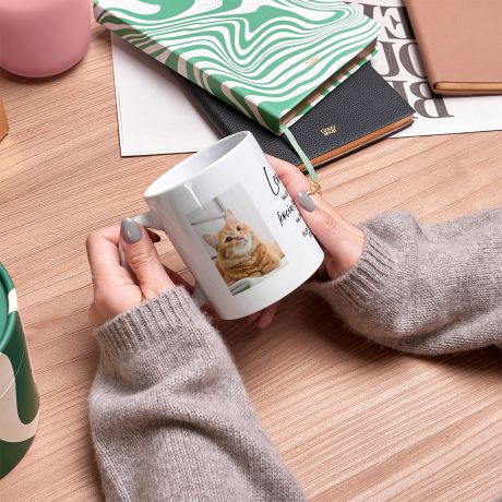 Personalizowany kubek ze zdjciami KOCIA MAMA