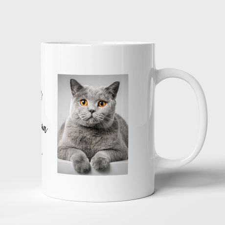 Personalizowany kubek ze zdjciami KOCIA MAMA
