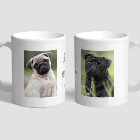 Personalizowany kubek ze zdjciem PSIA MAMA