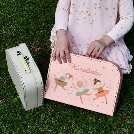 Personalizowany kuferek dzieci�cy BALETNICE prezent dla dziewczynki