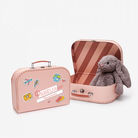 Personalizowany kuferek MA�A PODRӯNICZKA prezent dla dziecka