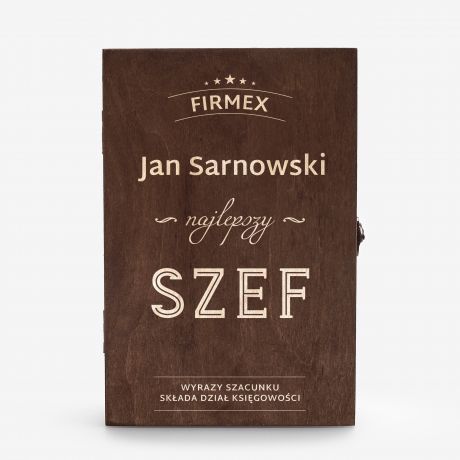 Personalizowany mid pitny PREZENT DLA SZEFA