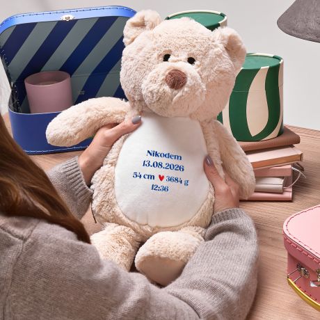 Personalizowany MI� METRYCZKA prezent dla ch�opca