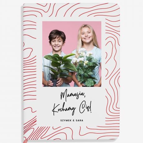 Personalizowany NOTES DLA MAMY ze zdjciem prezent dla mamy notes na prezent notes personalizowany