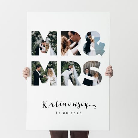 Personalizowany obraz dla nowoecw MR&MRS 100x70