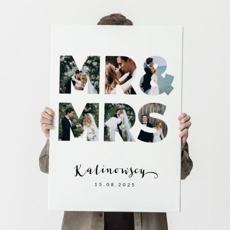 Personalizowany obraz dla nowoecw MR&MRS 70x50