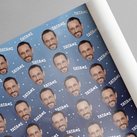 Personalizowany papier na prezenty DLA TATY