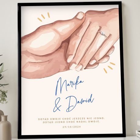 Personalizowany plakat na lub ODTD JEDNO