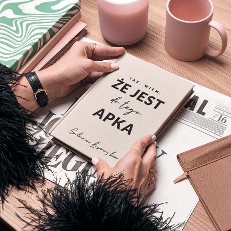 Personalizowany planner JEST DO TEGO APKA zabawny prezent