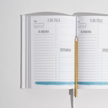 Personalizowany planner PREZENT NA URODZINY DLA BARMANA biay