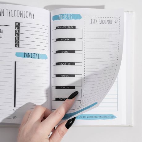 Personalizowany planner PREZENT NA URODZINY DLA BARMANA biay