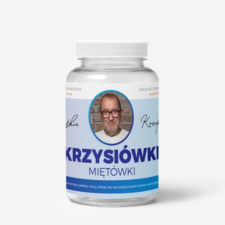 Personalizowany pojemnik na cukierki IMIENIN�WKI UPOMINEK NA DZIE� DZIADKA prezent dla dziadka