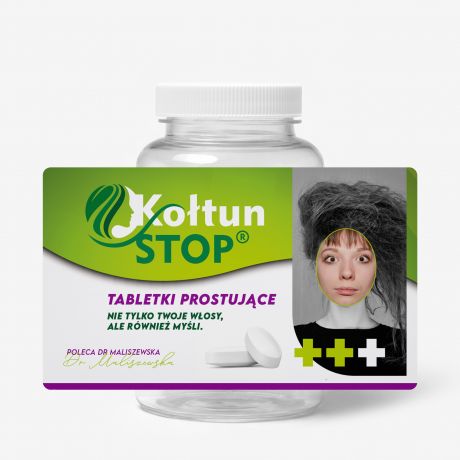 Zestaw cukierk�w mi�towych z etykiet� do personalizacji KO�TUN �mieszny prezent dla w�osomaniaczki cukierki mi�towe