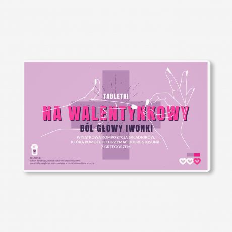 Personalizowany pojemnik na cukierki PREZENT NA WALENTYNKI upominek na walentynki prezent dla ukochanej