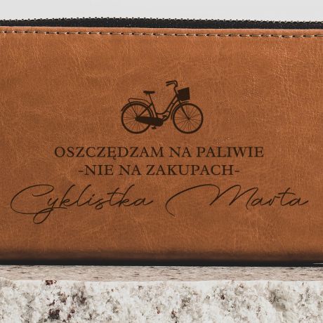 Personalizowany PORTFEL ROWEROWY