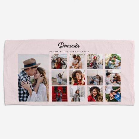 Personalizowany r�cznik dla dziewczyny KOLA�