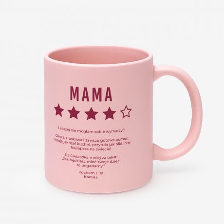 Rowy KUBEK DLA MAMY z personalizacj