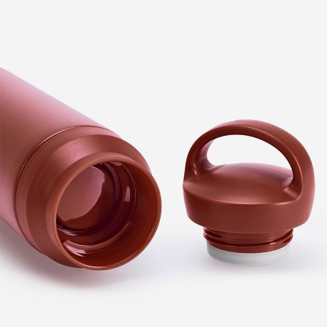 Personalizowany termos z uchwytem TW�J TEKST termos z nadrukiem termos personalizowany termos na kaw�