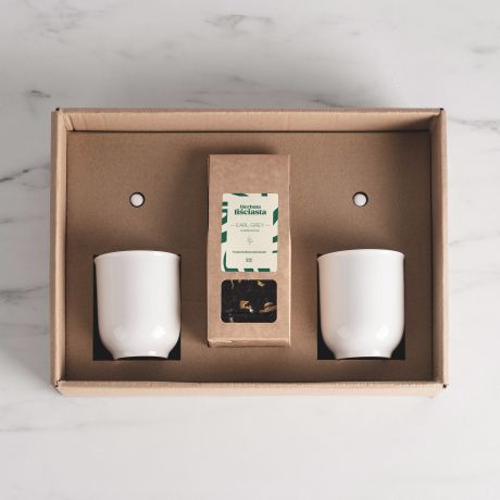 Personalizowany zestaw DLA BABCI herbata z kubeczkami