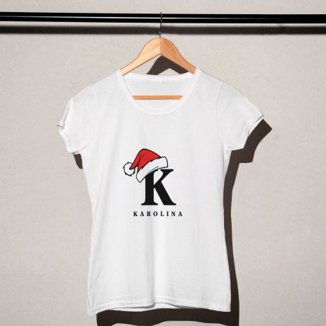Personalizowana koszulka witeczna damska - XL