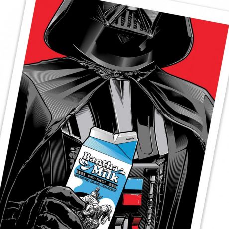 Plakat DARTH VADER prezent dla fana Gwiezdnych Wojen