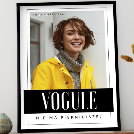 Personalizowany plakat na Dzie Kobiet VOGULE