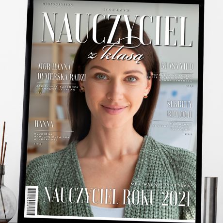 Plakat dla nauczyciela NAUCZYCIEL Z KLAS plakat na dzie nauczyciela prezent na dzie nauczyciela
