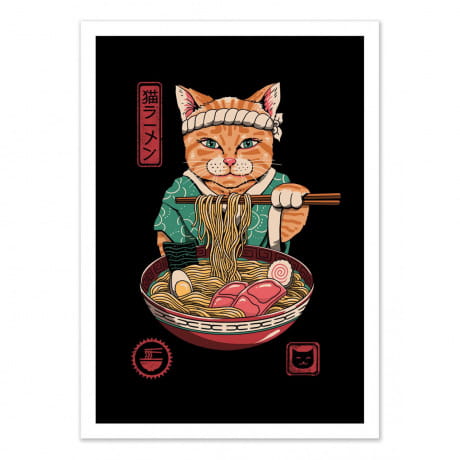 Plakat NEKO RAMEN 50 x 70cm