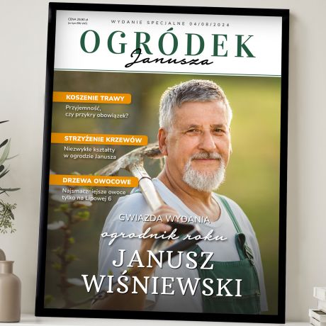 Personalizowany plakat dla ogrodnika OGRDEK