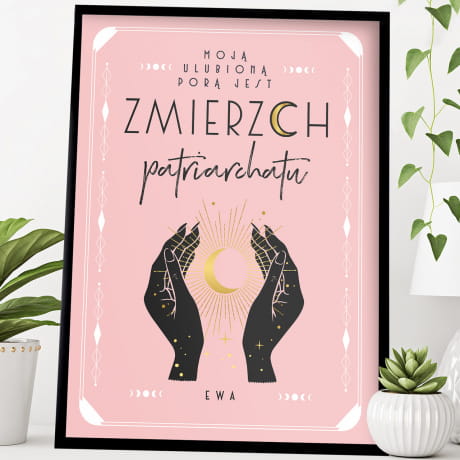 Plakat feministki ZMIERZCH PATRIARCHATU