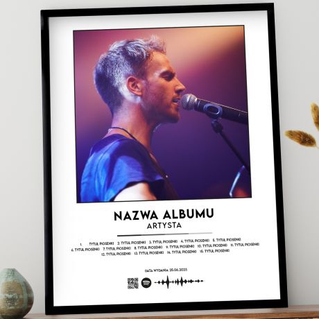 Personalizowany PLAKAT Z ALBUMEM