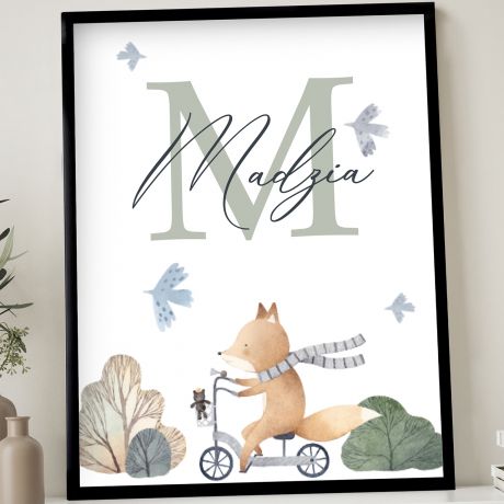 Plakat do pokoju dziecka Z IMIENIEM