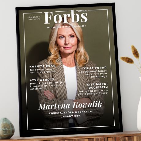 Plakat ze zdj�ciem PREZENT DLA SZEFOWEJ