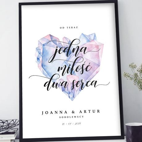 Plakat personalizowany 31x41 cm MIO prezent na lub