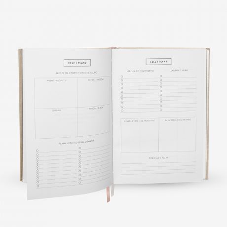 Planner ksikowy PODZIKOWANIE DLA PROMOTORA