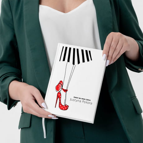 Planner ksikowy biay WIAT CZEKA prezent dla damy