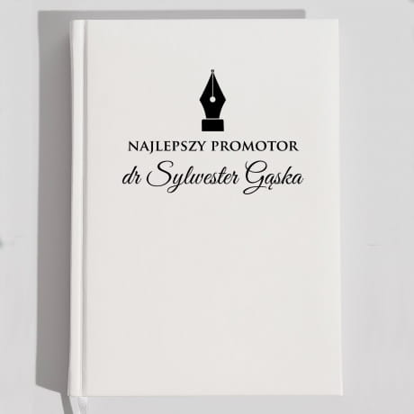 Planner ksikowy PREZENT DLA PROMOTORA biay