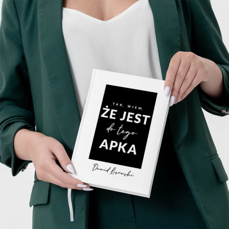 Personalizowany planner JEST DO TEGO APKA zabawny prezent