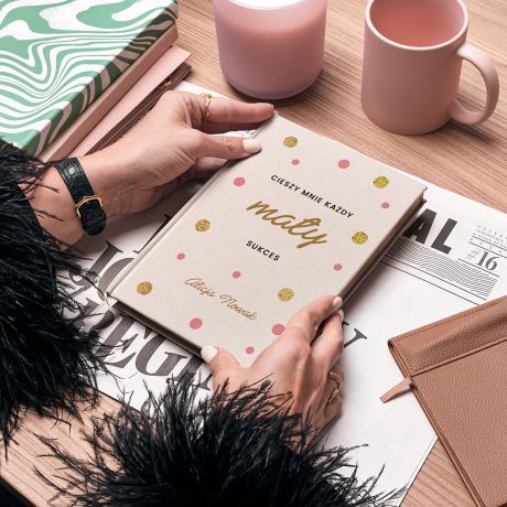 Planner ksikowy SUKCES prezent dla optymistki