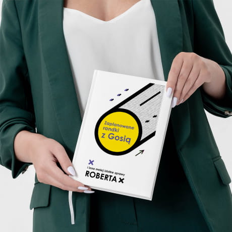 Planner personalizowany biay PREZENT NA DZIE CHOPAKA dla chopaka