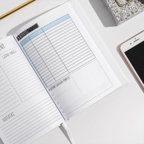 Planner POZYTYWNEGO MYLENIA upominek dla przyjaciki