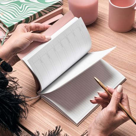 Elegancki notes z dugopisem STYLOWY PREZENT DLA KOBIETY