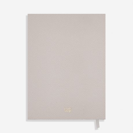 Personalizowany planner dla kobiety INICJAY notes z dugopisem prezent dla nauczycielki
