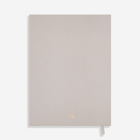Planner z dugopisem ZAPISANE W GWIAZDACH prezent dla kobiety notes skrzany prezent dla zodiakary